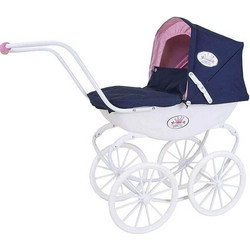 Knorrtoys Classic Vintage Navy Blue Rose Princess Καρότσι για Κούκλα