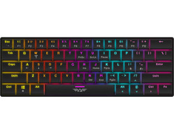 Armaggeddon Psych Sparrow SMK-1C Μηχανικό Gaming Πληκτρολόγιο 60% με Custom Blue Διακόπτες RGB Black