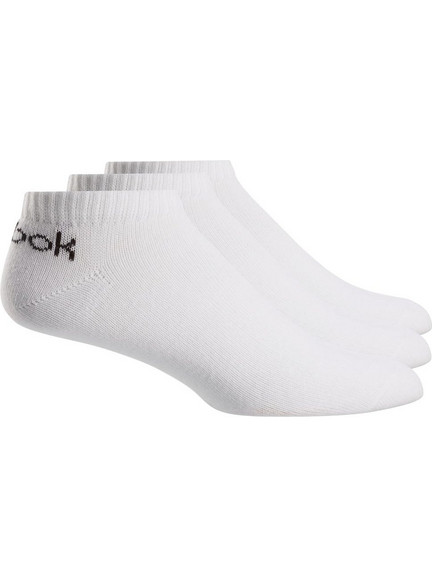 Reebok Active Core Ανδρικές Κάλτσες Κοντές Λευκές 3Pack FL5224