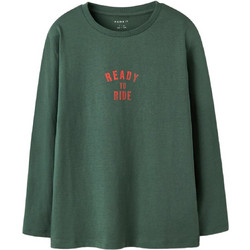 Name It Παιδικό T-Shirt Μακρυμάνικο Κυπαρισσί 13246282