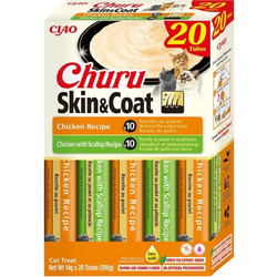 Inaba Churu Ciao Skin & Coat with Chicken 20x14gr