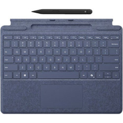 Microsoft Surface Pro + Pen Holder Sapphire Ασύρματο Πληκτρολόγιο με TouchPad για Tablet