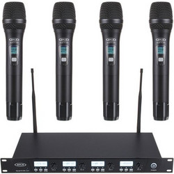 Sirus Quad R + 4H 470 Bundle Σετ 4 Ασύρματα Δυναμικά Μικρόφωνα Χειρός