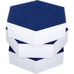 t.akustik Hexagon Melamine Ηχοαπορροφητικά Πάνελ 29x29x7.5cm 3τμχ Μπλε