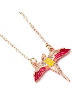 The Carat Shop Harry Potter Κολιέ Ροζ Χρυσό Επιχρυσωμένο WN000113