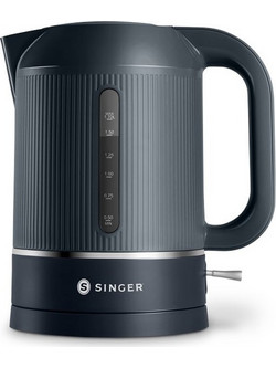 Singer Tiffanys WK 15060AN Ανοξείδωτος Βραστήρας 17lt 2200W