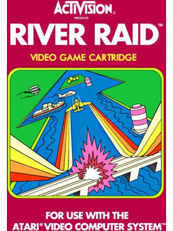 River Raid 2600 Used Atari