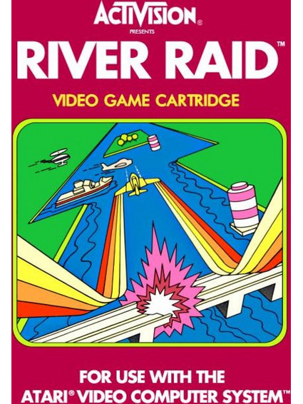 River Raid 2600 Used Atari