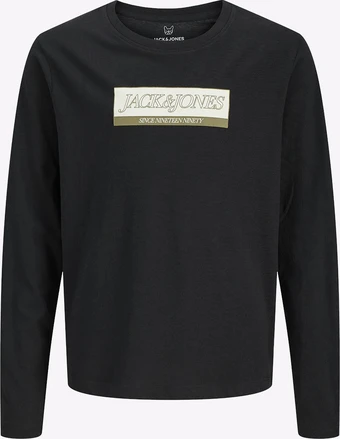 Jack Jones Παιδικό T-Shirt Μακρυμάνικο Μαύρο 12289280