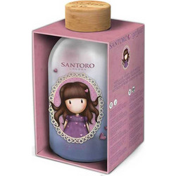 Santoro Perfect Pals Παιδικό Παγούρι Γυάλινο Πολύχρωμο 620ml