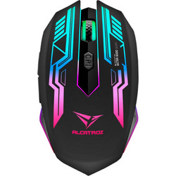 Alcatroz X-Craft Air Ultra 6000 Ασύρματο Gaming Ποντίκι RGB 4800 DPI Black