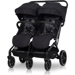 EasyGo Echo Καρότσι για Δίδυμα Ebony Black