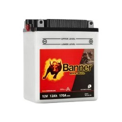 Banner Μπαταρία Μοτοσυκλέτας BB12AL-A2 170A 12Ah