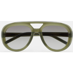 Kaleos PORTER-4 Ανδρικά Γυαλιά Ηλίου Aviator Κοκάλινα Πράσινα με Μαύρο Φακό