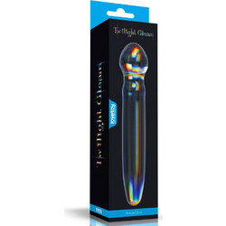 Lovetoy Twilight Gleam Prism Glass Πρωκτικό Dildo Διαφανές