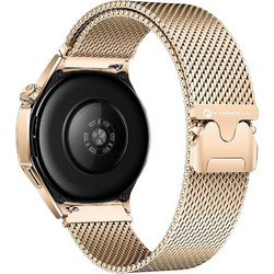 Forcell F-Design FS10 Λουράκι Μεταλλικό Gold (Universal 20mm)