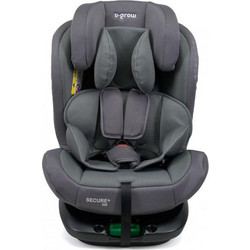 U-Grow UG-HB51 Κάθισμα Αυτοκινήτου i-Size 0-36kg ISOfix Grey