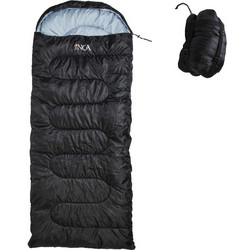 Inca Sleeping Bag Μονό 2 Εποχών Μαύρο 0600-105-08