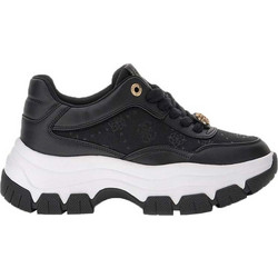 Guess Berrett2 Γυναικεία Sneakers Chunky Μαύρα FLFBRTPEL12