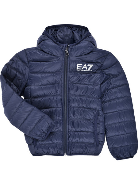 EA7 Παιδικό Μπουφάν Χειμωνιάτικο Puffer Αντιανεμικό Navy Μπλε 8NBB05-BNGPZ-1562