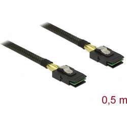 DeLOCK 83055 Καλώδιο Σκληρού Δίσκου mini SAS to Mini SAS 0.5m Black