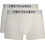 Trussardi Ανδρικά Μποξεράκια Σετ 2Pack Λευκά TRU2UTR01-01WHI