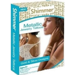 Shimmer Metallic Jewelry Προσωρινά Τατουάζ