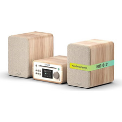 Pure Mini Hifi Classic Ηχοσύστημα Hi-Fi 1.0 15W Beige