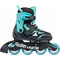 Rollerblade Microblade Inline Αυξομειούμενα Rollers Παιδικά Μαύρα Γαλάζια Rollerblade Microblade Inline Αυξομειούμενα Rollers Παιδικά Μαύρα Γαλάζια