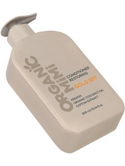 Organic Mimi Restoring Gold Conditioner για Επανόρθωση για Ταλαιπωρημένα Mαλλιά 300ml