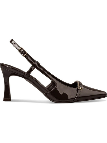 Envie Shoes Γόβες Slingback Λουστρίνι με Λεπτό Ψηλό Τακούνι Μπορντό E02-22231-28