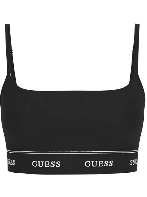 Guess Μπουστάκι χωρίς Μπανέλα Μαύρο V5BP01K1942-JBLK
