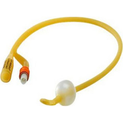 Teleflex Rusch Gold Tiemann Ουροκαθετήρας Foley 2-way Σιλικόνης & Latex No18 40cm 10ml