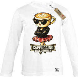 Takeposition Ballerina Cappuccina Παιδικό T-Shirt Μακρυμάνικο Λευκό 814-1435