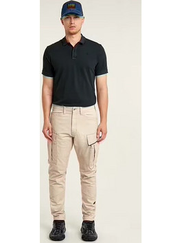 G-Star RAW Ανδρικό Παντελόνι Cargo Ελαστικό Skinny Εφαρμογή Μπεζ D24307-D504-1214