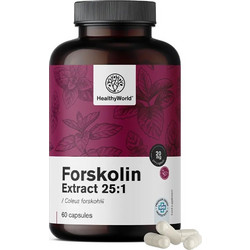 HealthyWorld Forskolin Extract 25:1 60 Κάψουλες