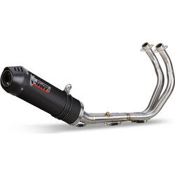 MIVV Oval Σετ Εξάτμισης για Yamaha XSR 700 με Σιγαστήρα Carbon