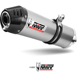 MIVV Oval Τελικό Εξάτμισης για Benelli TRK 702 με Σιγαστήρα Steel