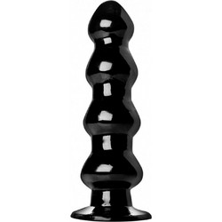 XR Brands Four Stage Rocket Πρωκτικό Dildo 18.7cm Μαύρο