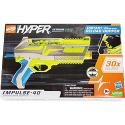Hasbro Nerf Hyper Impulse 40 Blaster with 30 Rounds Spring Open Hooper Εκτοξευτής για 14+ Ετών