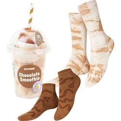 Eat My Socks Chocolate Smoothie Ανδρικές Κάλτσες με Σχέδια Πολύχρωμες 2Pack EMSNCASMC2