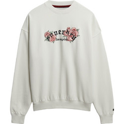 Superdry Γυναικείο Αθλητικό Φούτερ Εκρού W2012417A-FU4