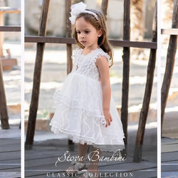 Stova Bambini Βαπτιστικό Φόρεμα 2τμχ SS25-G6