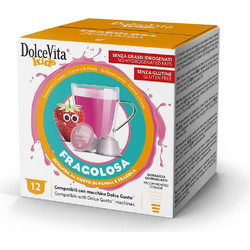 Dolce Vita Κάψουλες Τσάι Fragolosa Συμβατές με Μηχανή Dolce Gusto 12τμχ