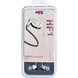 ATC HFR1 Handsfree In-Ear 3.5mm White