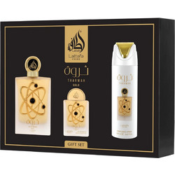 Lattafa Tharwah Gold Eau de Parfum 100ml + 20ml + Body Spray 200ml