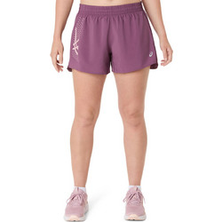 ASICS Icon 4In Αθλητικό Γυναικείο Σορτς Μωβ 2012D361-500