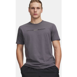 Under Armour Blur Wordmark Ανδρικό Αθλητικό T-Shirt Ανθρακί 6009248-025