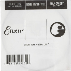 Elixir Strings NPL056 Χορδή Ηλεκτρικής Κιθάρας Nickel Plated Steel 56"