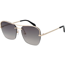 Emilio Pucci EP0225 32B Γυναικεία Γυαλιά Ηλίου Aviator Μεταλλικά Χρυσά με Μαύρο Φακό